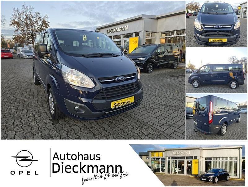 Blazerblau Gebraucht 2017 Ford Transit Custom Trend Kombi | 20.980 € (Teuer) - Bild 1/4