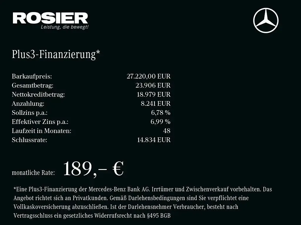 Gebraucht Mercedes A250 Advanced Plus 218 PS (160 kW) 2025 Polarweiß Limousine