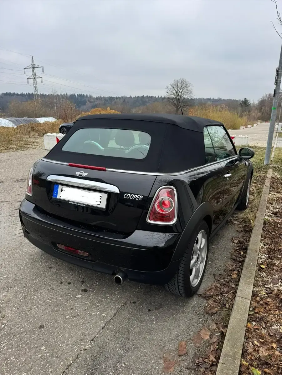 Gebraucht Mini Cooper Cabriolet 122 PS (89 kW) 2013 Schwarz Cabrio
