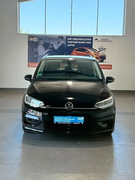 Gebraucht VW Touran R-line 150 PS (110 kW) 2022 Schwarz Van / Kleinbus