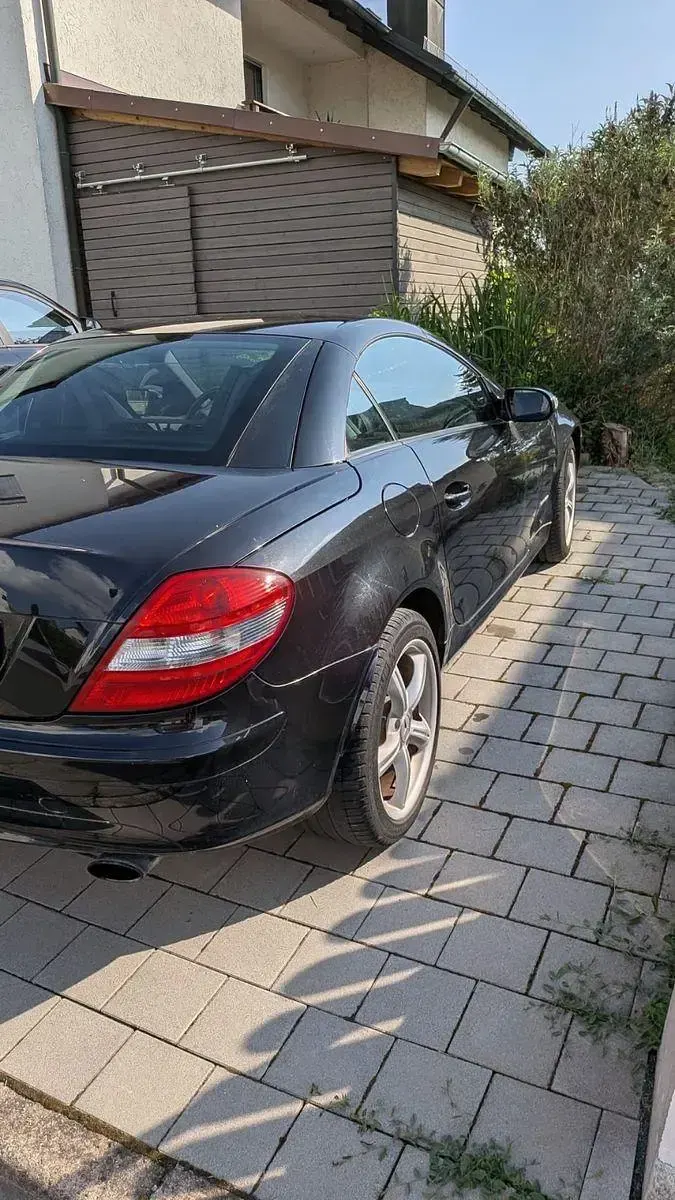 Usata Mercedes SLK200 163 CV (119 kW) 2004 Nero Cabrio