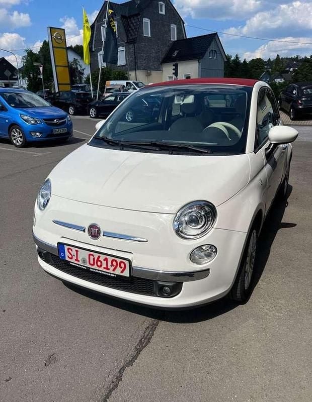 Weiß Gebraucht 2014 Fiat 500C Cabrio | 8.500 € (Guter Preis) - Bild 1/4