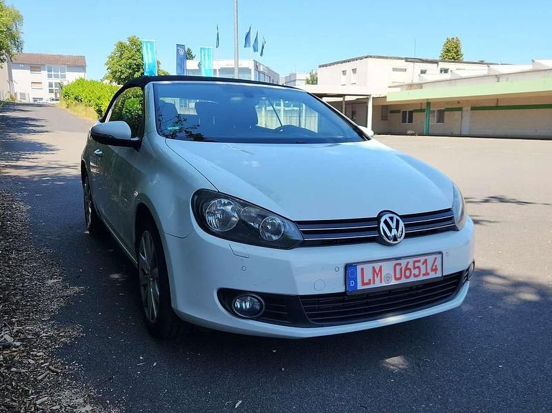 Pure white Gebraucht 2012 VW Golf Cabriolet Cabrio | 5.500 € (Superpreis) - Bild 1/4
