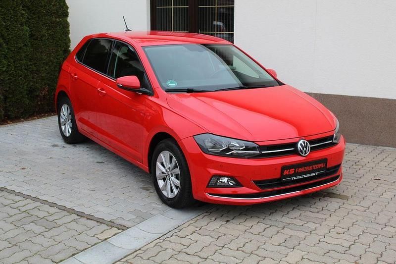 Rot Gebraucht 2019 VW Polo Highline Limousine | 12.500 € (Guter Preis) - Bild 1/4