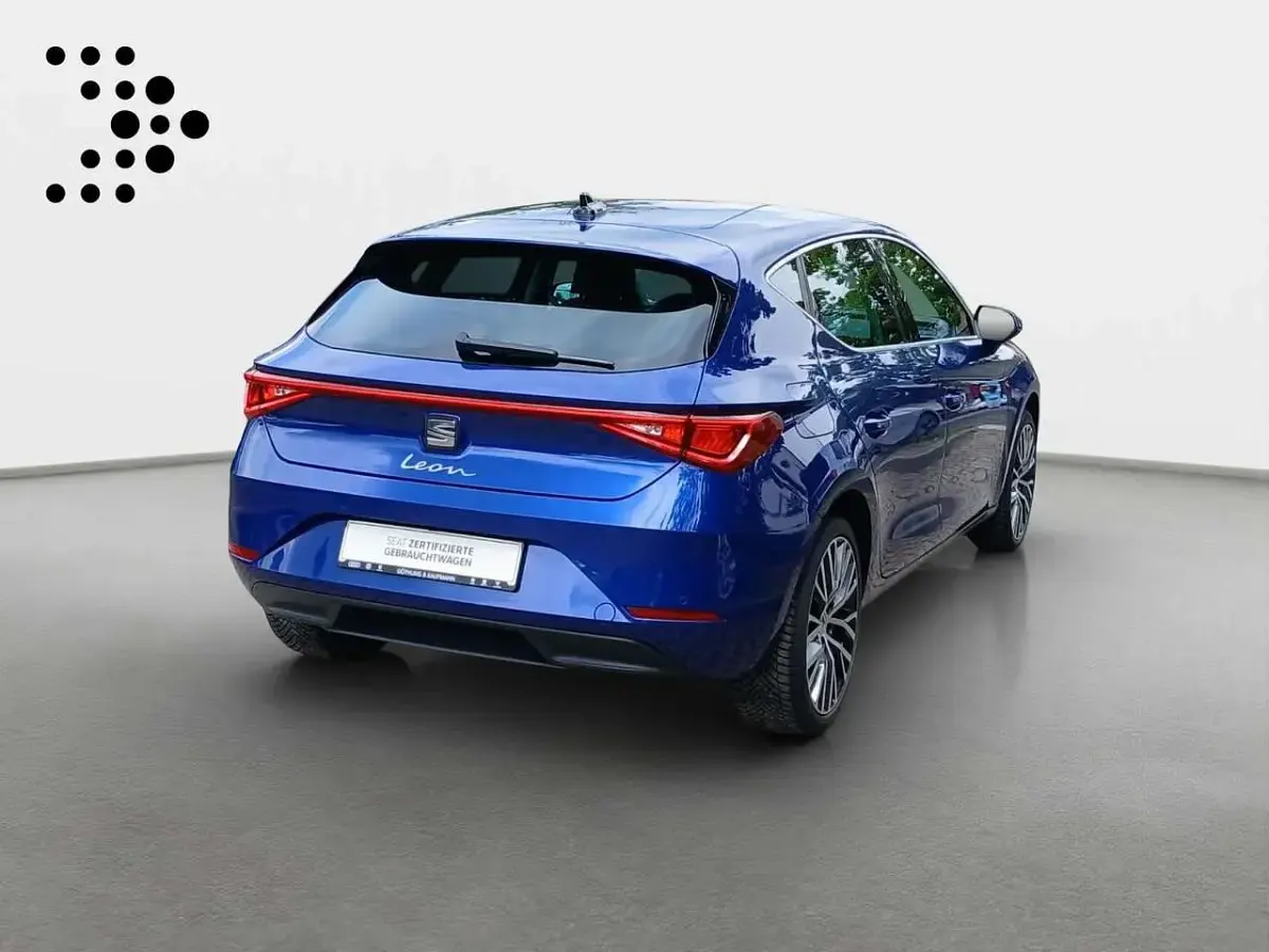 Gebraucht Seat Leon XCELLENCE 131 PS (96 kW) 2021 Blau Limousine