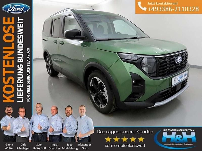 Bursting green Gebraucht 2025 Ford Tourneo Courier Active Van / Kleinbus | 25.940 € (Fairer Preis) - Bild 1/4