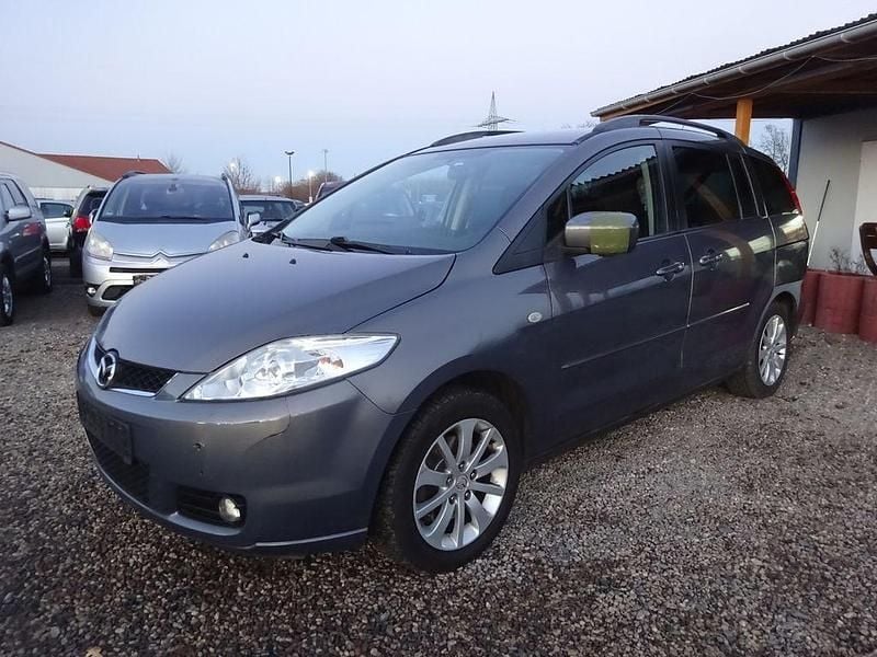 Grau Gebraucht 2007 Mazda 5 Exclusive Van / Kleinbus | 1.300 € (Superpreis) - Bild 1/4