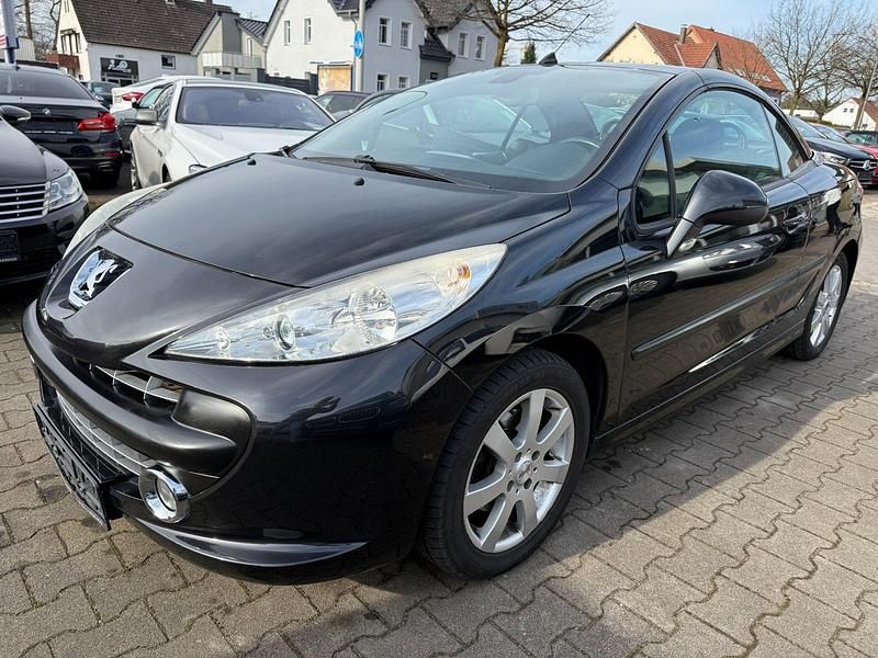 Schwarz Gebraucht 2008 Peugeot 207 CC Sport Cabrio | 3.750 € (Fairer Preis) - Bild 1/4