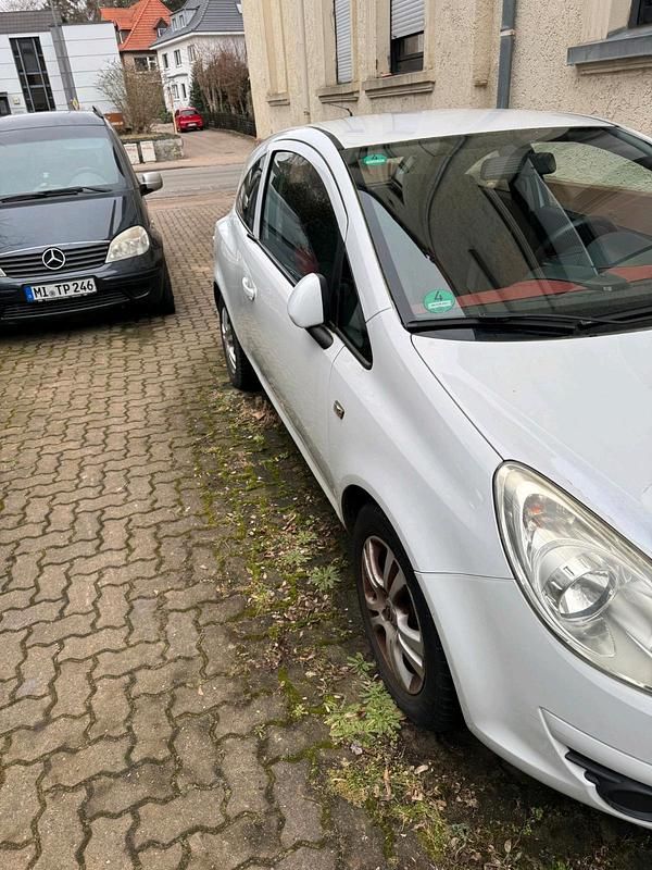 Gebraucht Opel Corsa 80 PS (58 kW) 2008 Weiß Kleinwagen