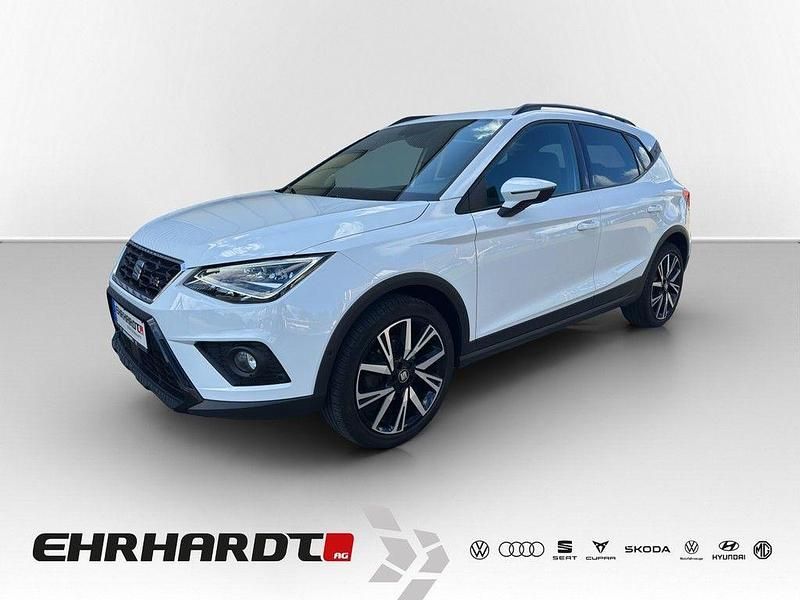 Nevada weiss metallic Gebraucht 2021 Seat Arona Black Edition SUV | 20.990 € (Fairer Preis) - Bild 1/3