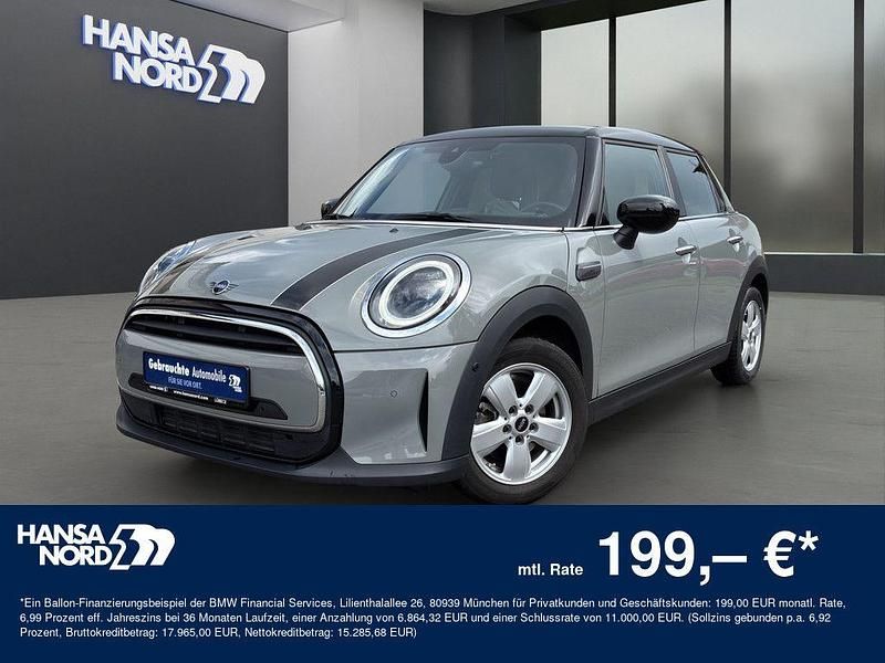 Grau / moonwalk grey (metallic) Gebraucht 2022 Mini Cooper Kleinwagen | 22.150 € (Fairer Preis) - Bild 1/4