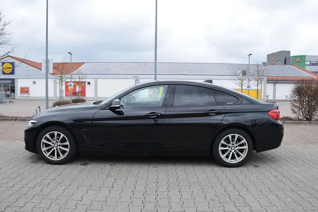Second-hand BMW 420 Gran Coupé Advantage 184 CP (135 kW) 2018 Negru Coupe