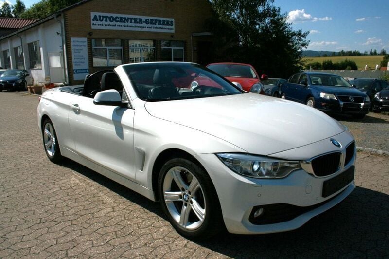 Weiß Gebraucht 2015 BMW 428 Sport Line Cabrio | 14.999 € (Superpreis) - Bild 1/4