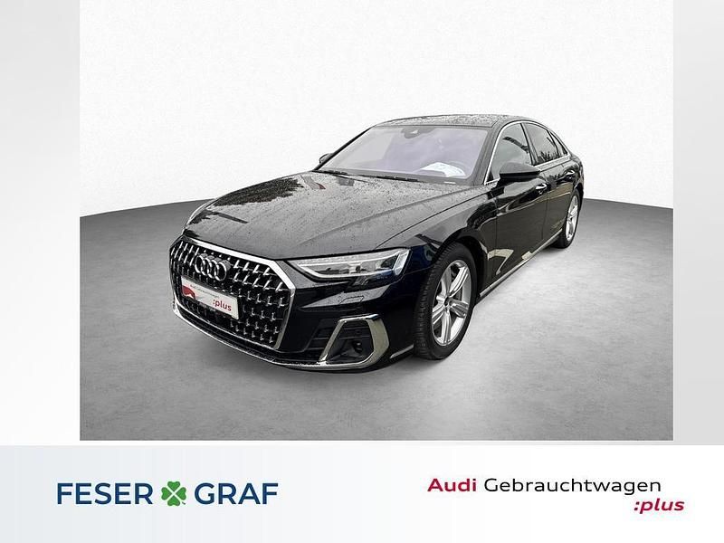 Sebringschwarz kristalleffekt Gebraucht 2025 Audi A8 Sport Limousine | 73.980 € - Bild 1/4