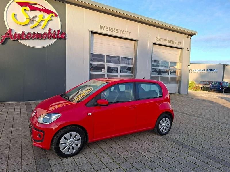 Rot Gebraucht 2013 VW up! high up! Kleinwagen | 2.425 € (Guter Preis) - Bild 1/4