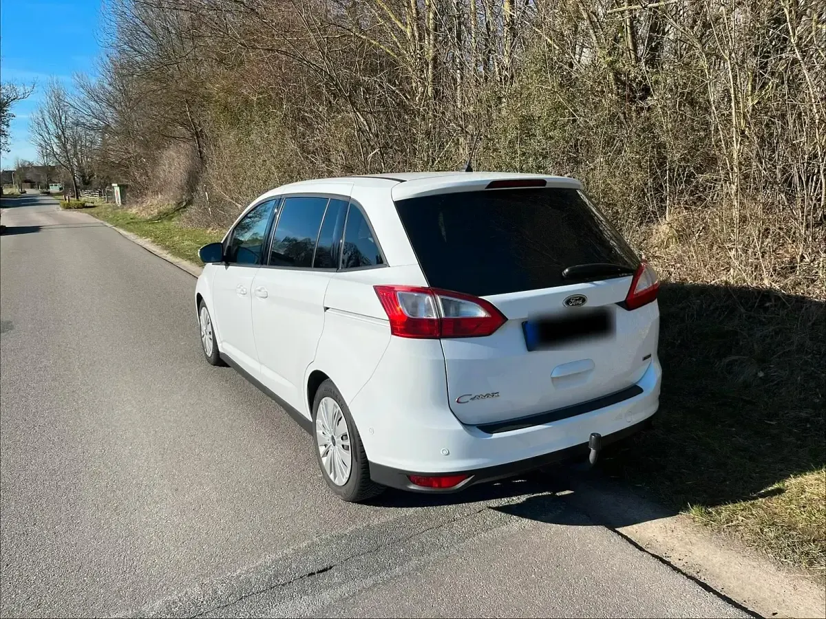 Gebraucht Ford Grand C-Max 150 PS (110 kW) 2017 Weiß Van / Kleinbus