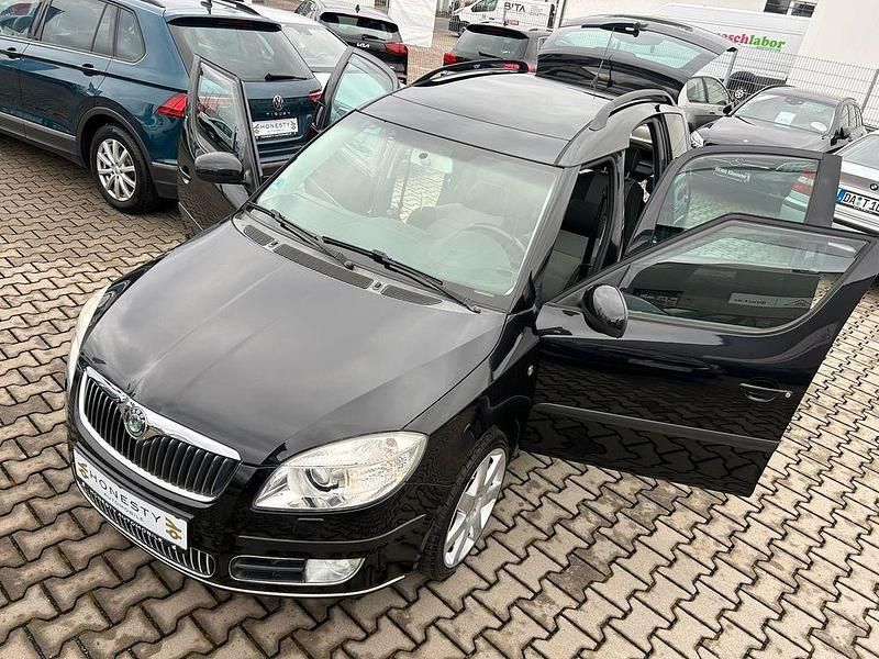 Gebraucht Skoda Roomster Comfort 105 PS (77 kW) 2007 Schwarz Van / Kleinbus