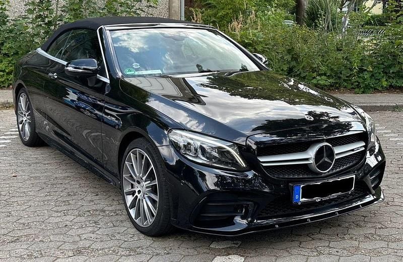 Schwarz Gebraucht 2021 Mercedes C43 AMG AMG Cabrio | 49.950 € (Guter Preis) - Bild 1/4
