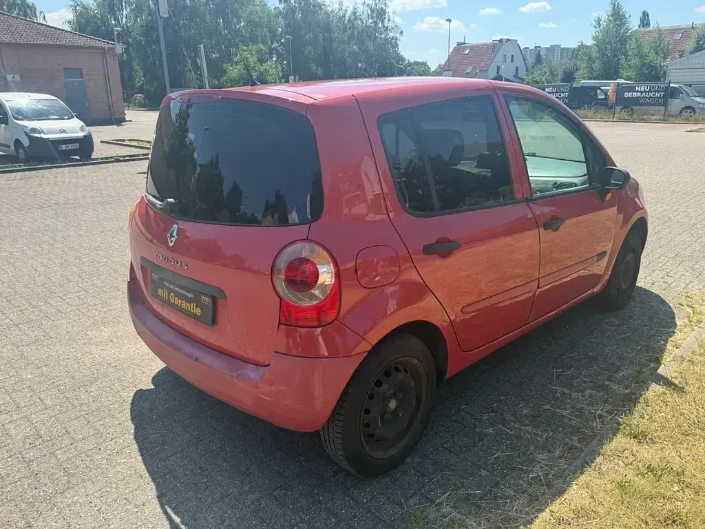 Gebraucht Renault Modus Authentique 65 PS (47 kW) 2005 Rot Van / Kleinbus