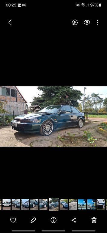 Grün Gebraucht 2000 Honda Civic LS Coupé | 3.500 € (Superpreis) - Bild 1/4