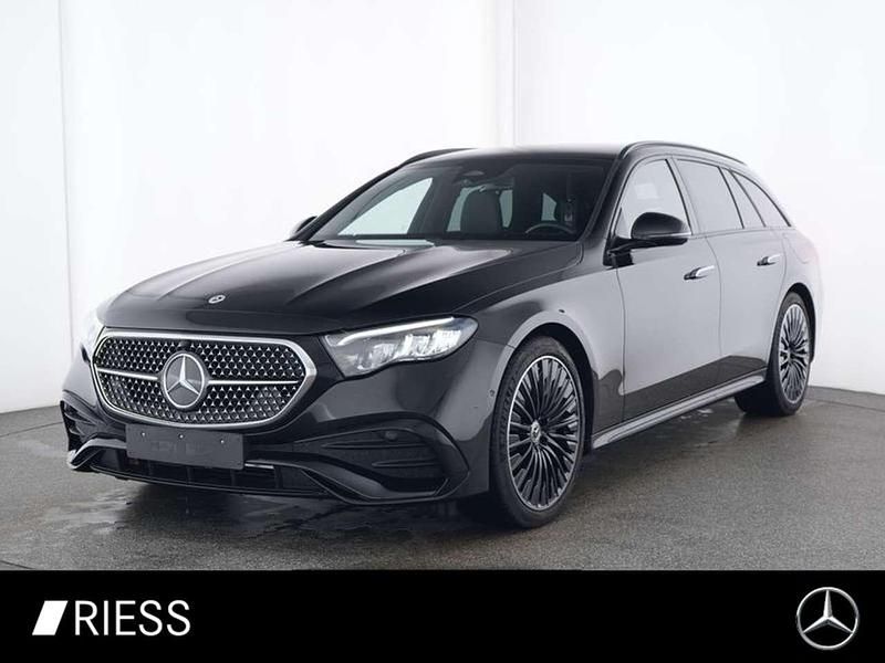 Gebraucht Mercedes E300 AMG 313 PS (230 kW) 2024 Metalliclack obsidianschwarz Kombi