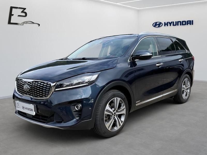 Blau Gebraucht 2019 Kia Sorento Edition 7 SUV | 23.690 € (Teuer) - Bild 1/4