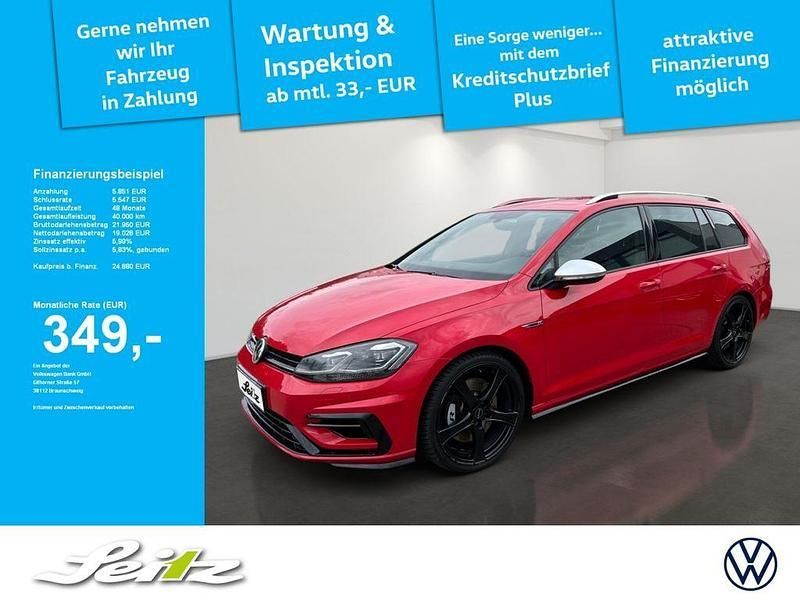 Rot Gebraucht 2019 VW Golf VII R Kombi | 24.880 € (Fairer Preis) - Bild 1/4
