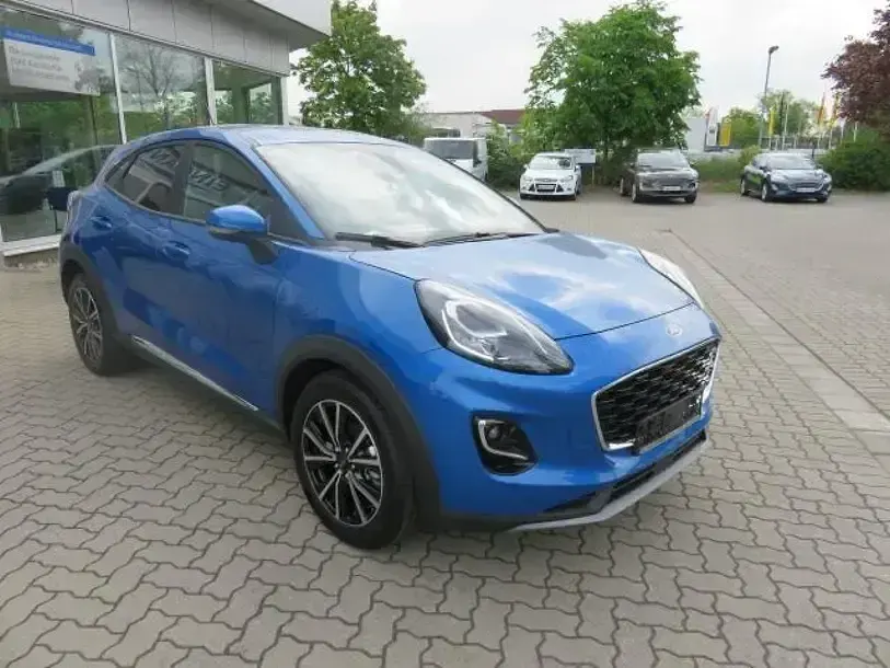 Usata Ford Puma Titanium 125 CV (91 kW) 2022 Blu SUV