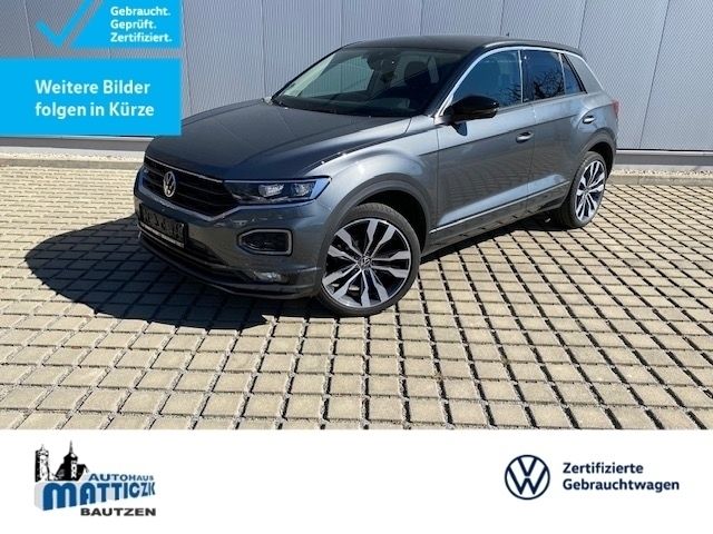 Grau (indiumgrau metallic) Gebraucht 2021 VW T-Roc United SUV | 25.858 € (Fairer Preis) - Bild 1/4