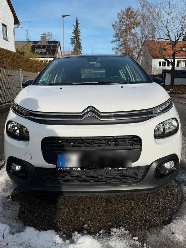 Weiß Gebraucht 2019 Citroën C3 Kleinwagen | 10.200 € (Fairer Preis) - Bild 1/4