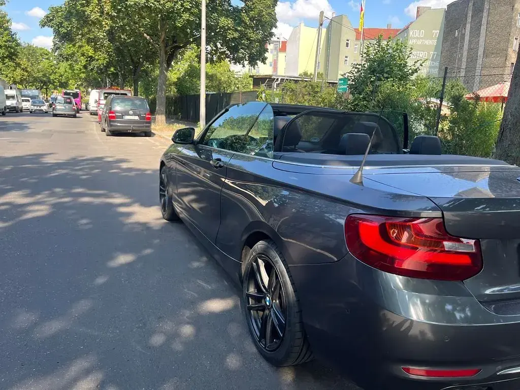 Gebraucht BMW 220 Luxury Line 190 PS (139 kW) 2016 Grau Cabrio