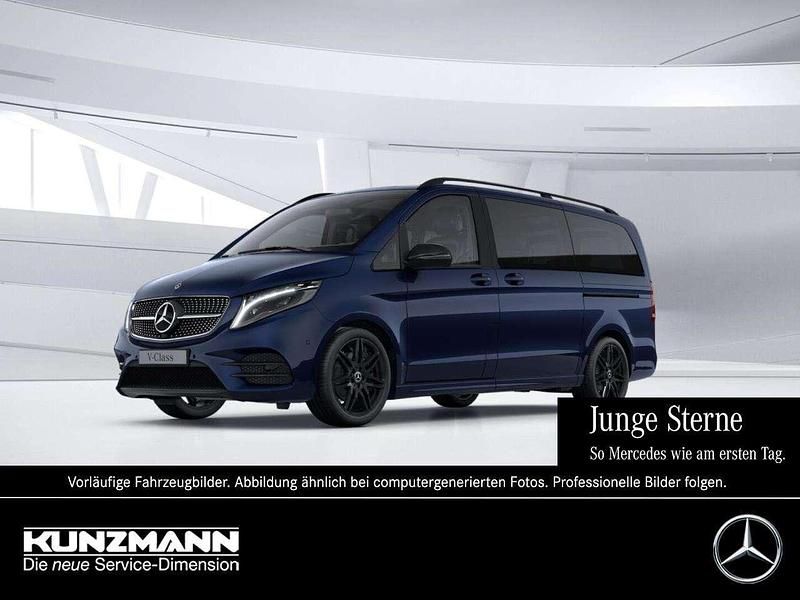 Cavansitblau metallic Gebraucht 2021 Mercedes E250 AMG Kombi | 47.670 € (Fairer Preis) - Bild 1/4