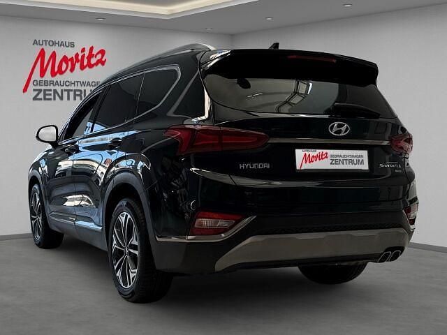 Gebraucht Hyundai Santa Fe Premium 200 PS (147 kW) 2019 Phantom black / mic SUV