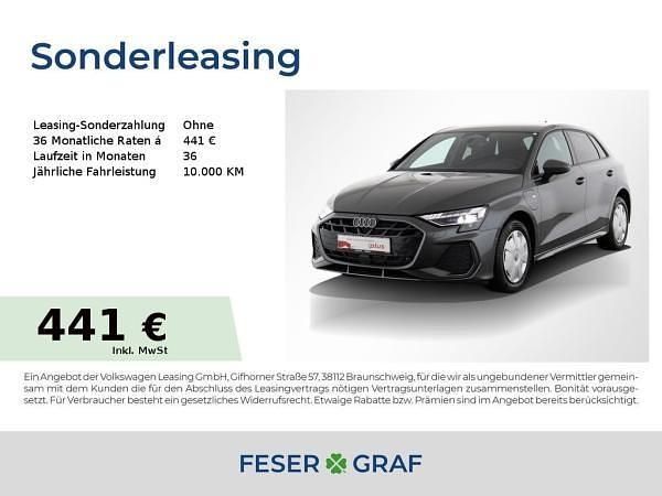 Grau (daytonagrau perleffekt) Neu 2025 Audi A3 S-Line Limousine | 39.399 € (Superpreis) - Bild 1/3