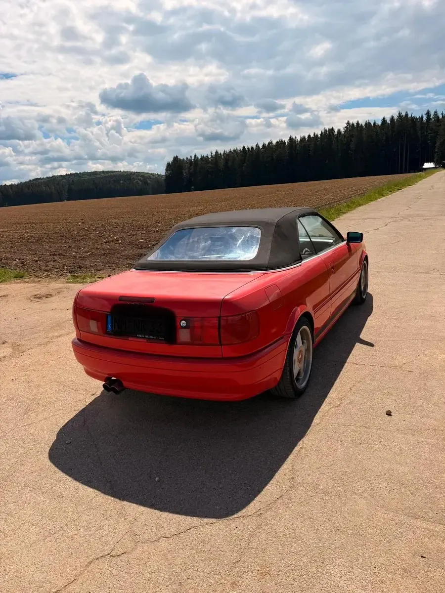 Gebraucht Audi 80 133 PS (97 kW) 1993 Rot Cabrio