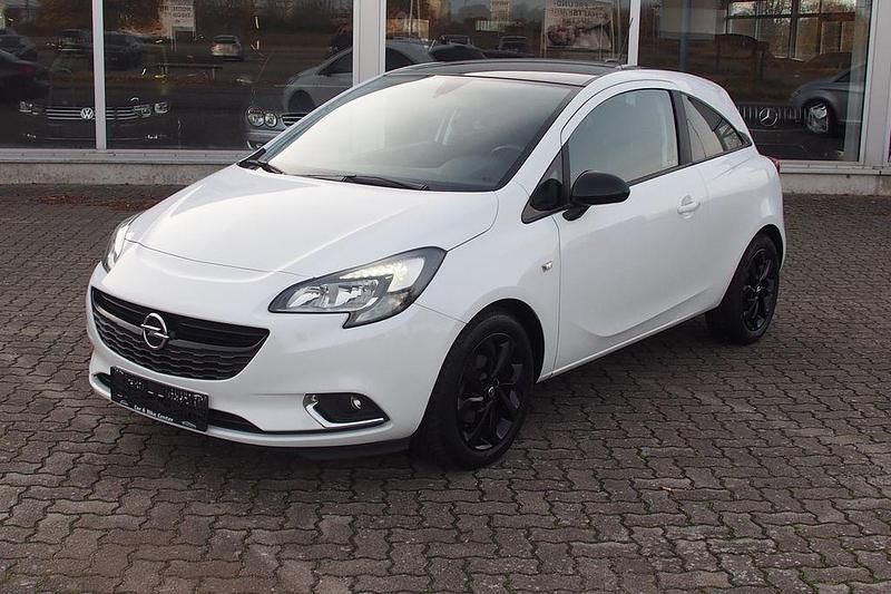 Weiß Gebraucht 2017 Opel Corsa Color Edition Kleinwagen | 8.398 € (Fairer Preis) - Bild 1/4