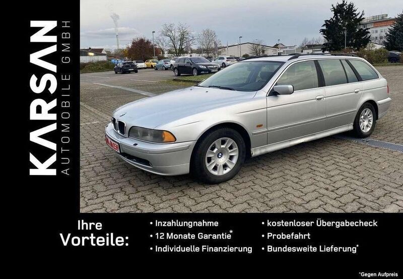 Titansilber metallic Gebraucht 2001 BMW 520 Kombi | 1.799 € (Guter Preis) - Bild 1/4