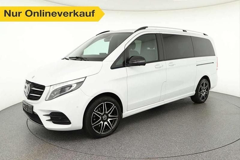 Weiß Gebraucht 2018 Mercedes V250 AMG line Van / Kleinbus | 40.460 € (Superpreis) - Bild 1/3