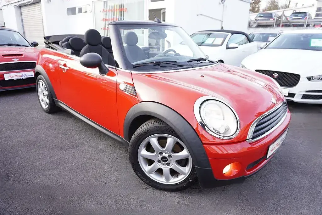Second-hand Mini One Cabriolet 98 CP (72 kW) 2010 Roșu Cabrio