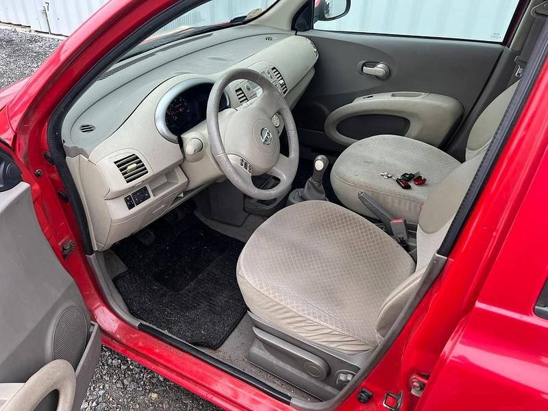 Gebraucht Nissan Micra 80 PS (58 kW) 2005 Rot Kleinwagen