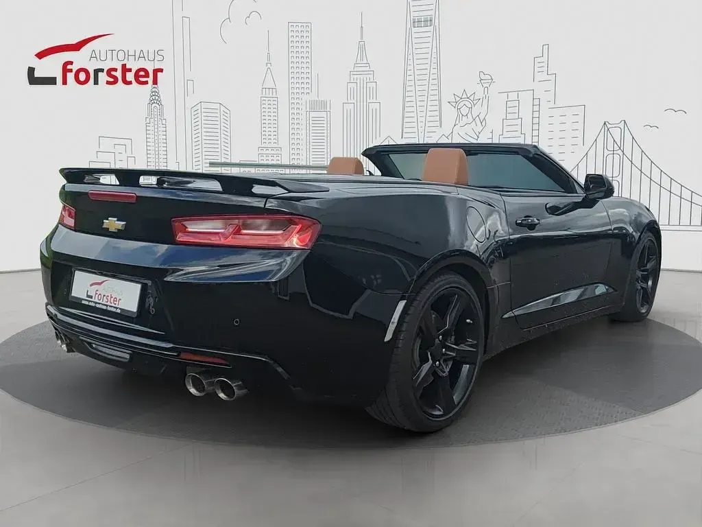 Gebraucht Chevrolet Camaro 453 PS (333 kW) 2019 Onyx schwarz Cabrio