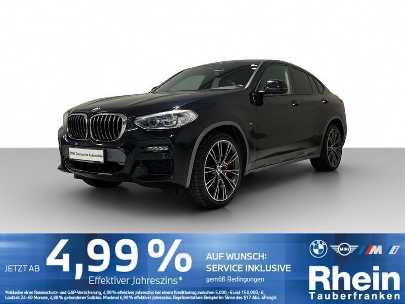 Schwarz Gebraucht 2021 BMW X4 M Sport SUV | 38.640 € (Superpreis) - Bild 1/4