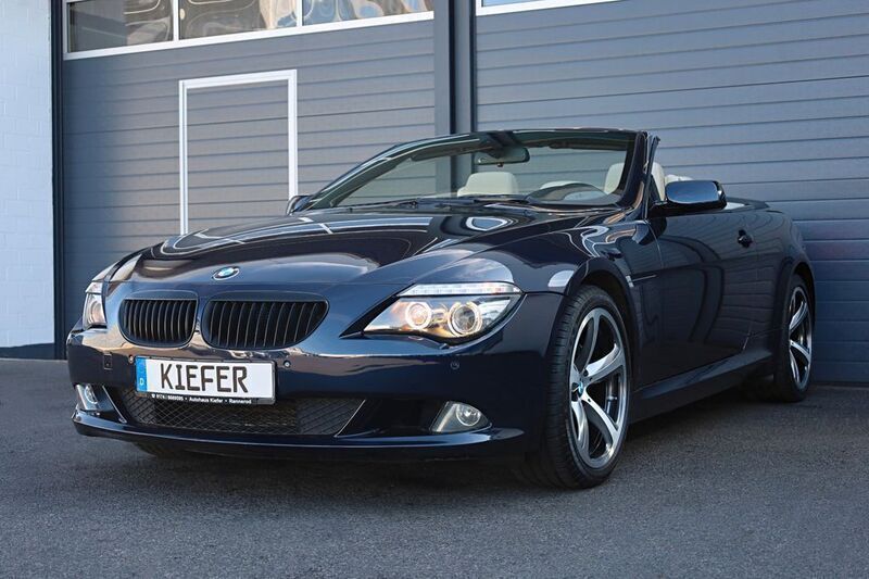 Gebraucht BMW 650 Cabriolet Sport Line 367 PS (269 kW) 2008 Monacoblau (a35) Cabrio