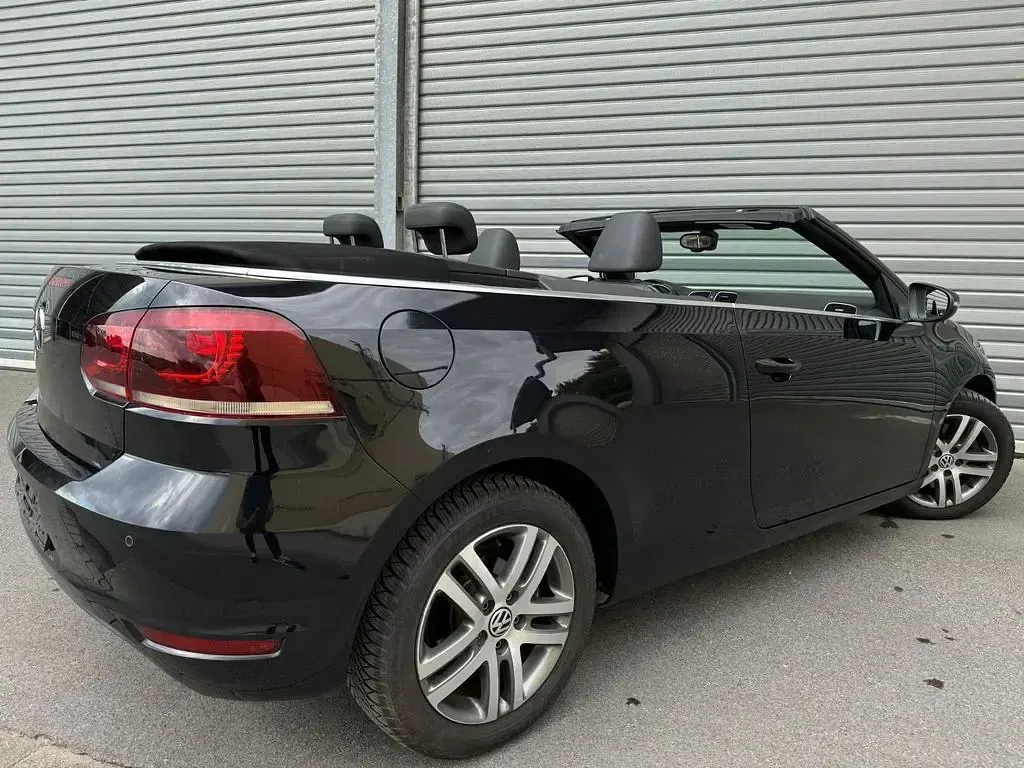 Gebraucht VW Golf Cabriolet Exclusive 160 PS (117 kW) 2012 Schwarz Cabrio