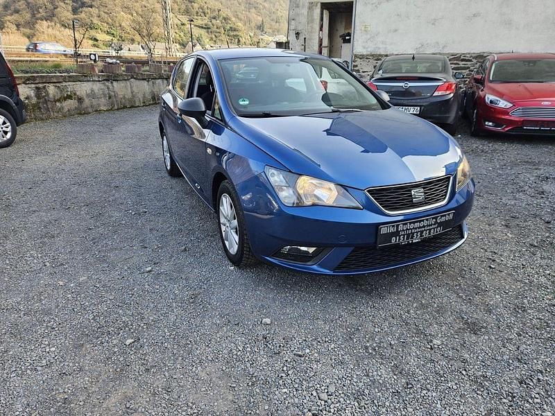 Gebraucht Seat Ibiza Reference 90 PS (66 kW) 2016 Blau Kleinwagen