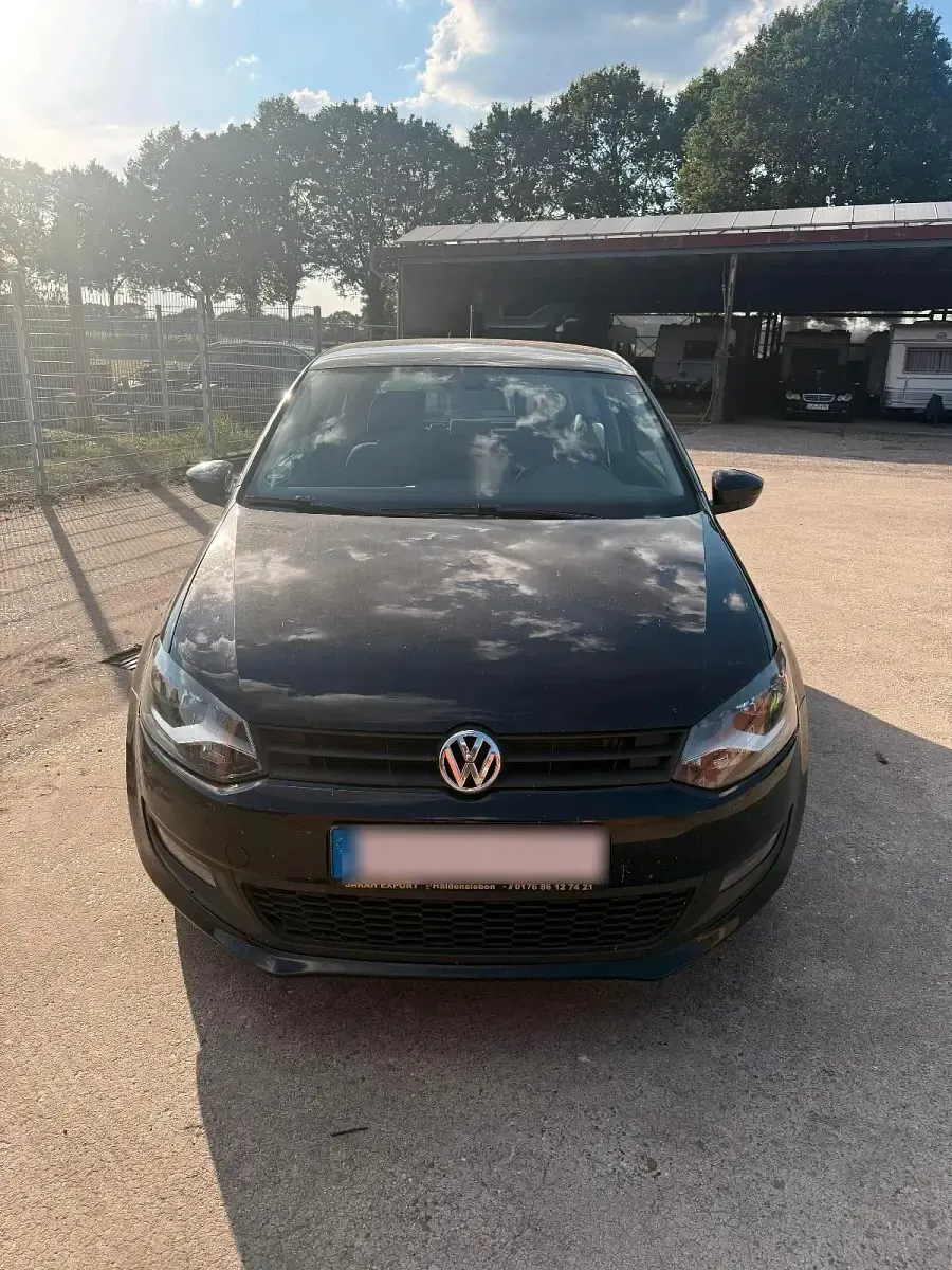 Gebraucht VW Polo 75 PS (55 kW) 2011 Schwarz Kleinwagen