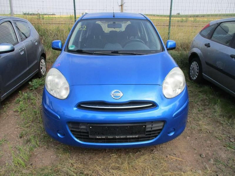 Blau Gebraucht 2012 Nissan Micra Acenta Kleinwagen | 3.900 € (Fairer Preis) - Bild 1/4