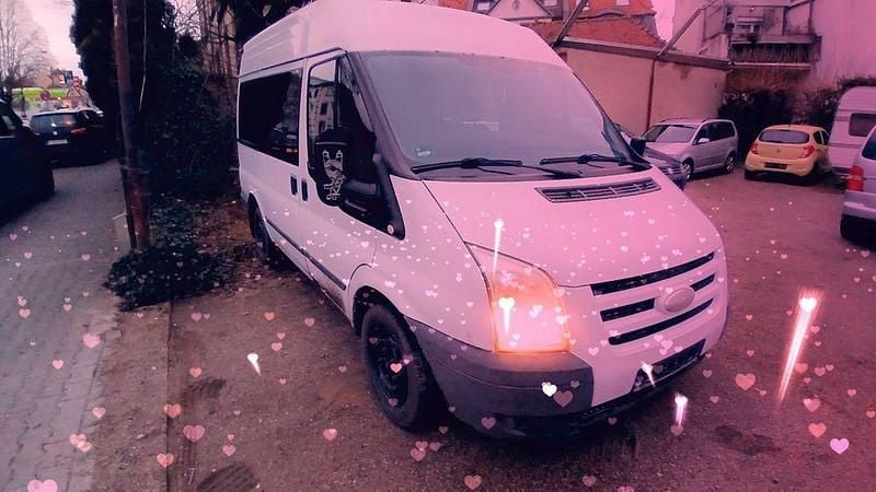 Gebraucht Ford Transit 116 PS (85 kW) 2010 Weiß Van / Kleinbus