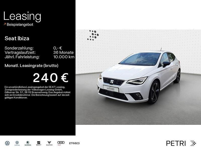 "candy" weiss Gebraucht 2024 Seat Ibiza FR Limousine | 20.480 € (Fairer Preis) - Bild 1/4