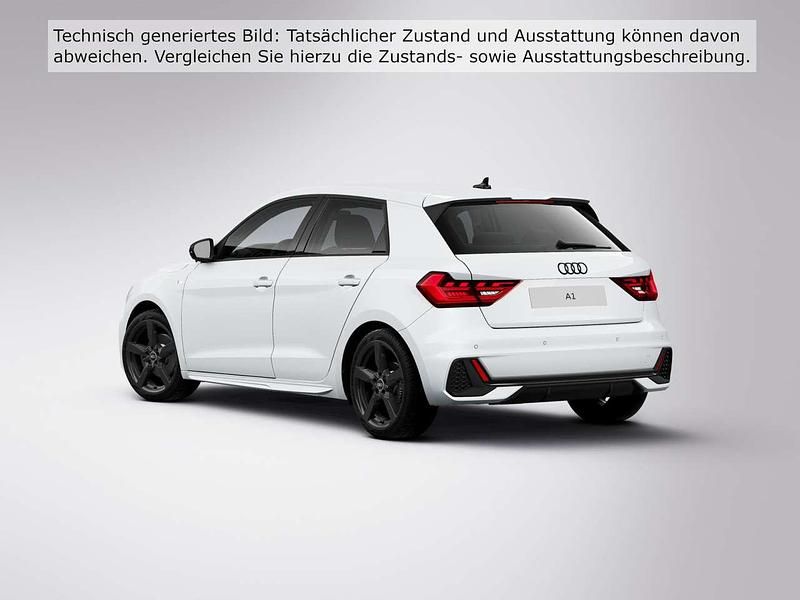 Neu Audi A1 S-Line 116 PS (85 kW) 2025 Gletscherweiß metallic Limousine
